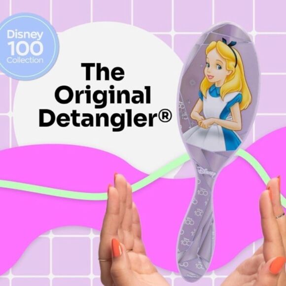 Disney Alice in Wonderland Disney100 Collection Detangler Wet Brush